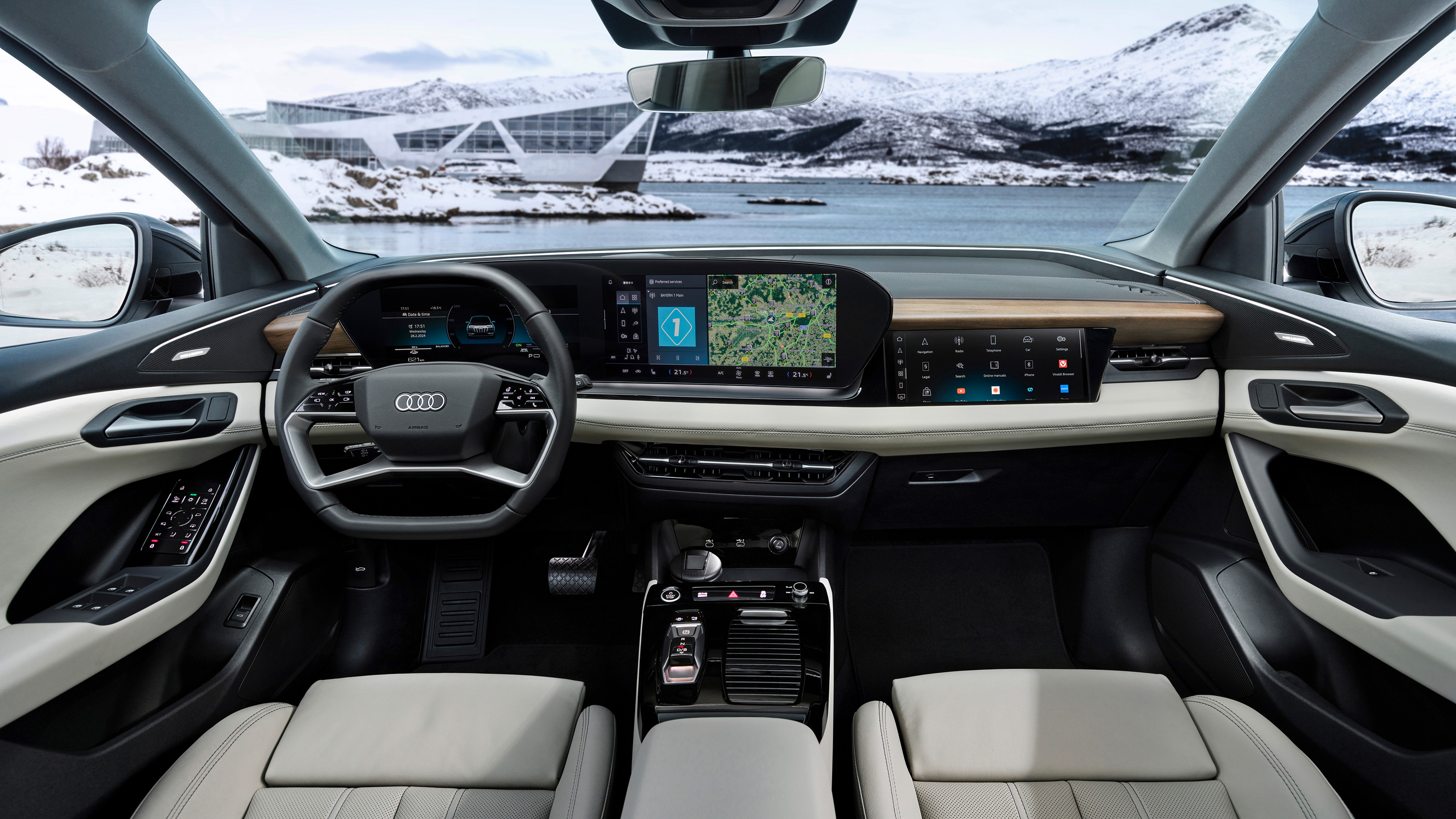 Audi Q6 e-tron interior