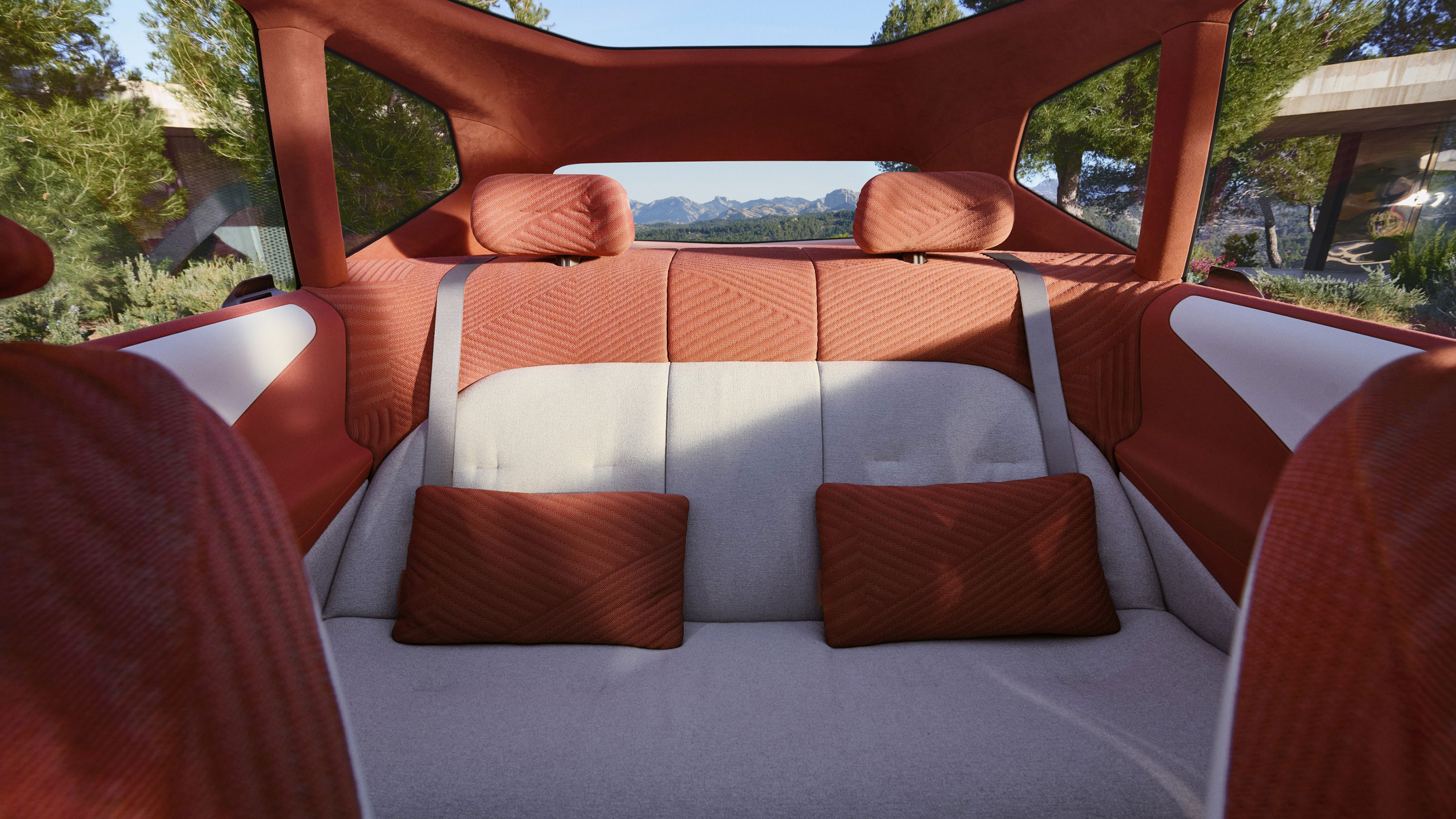 BMW Vision Neue Klasse X rear seats