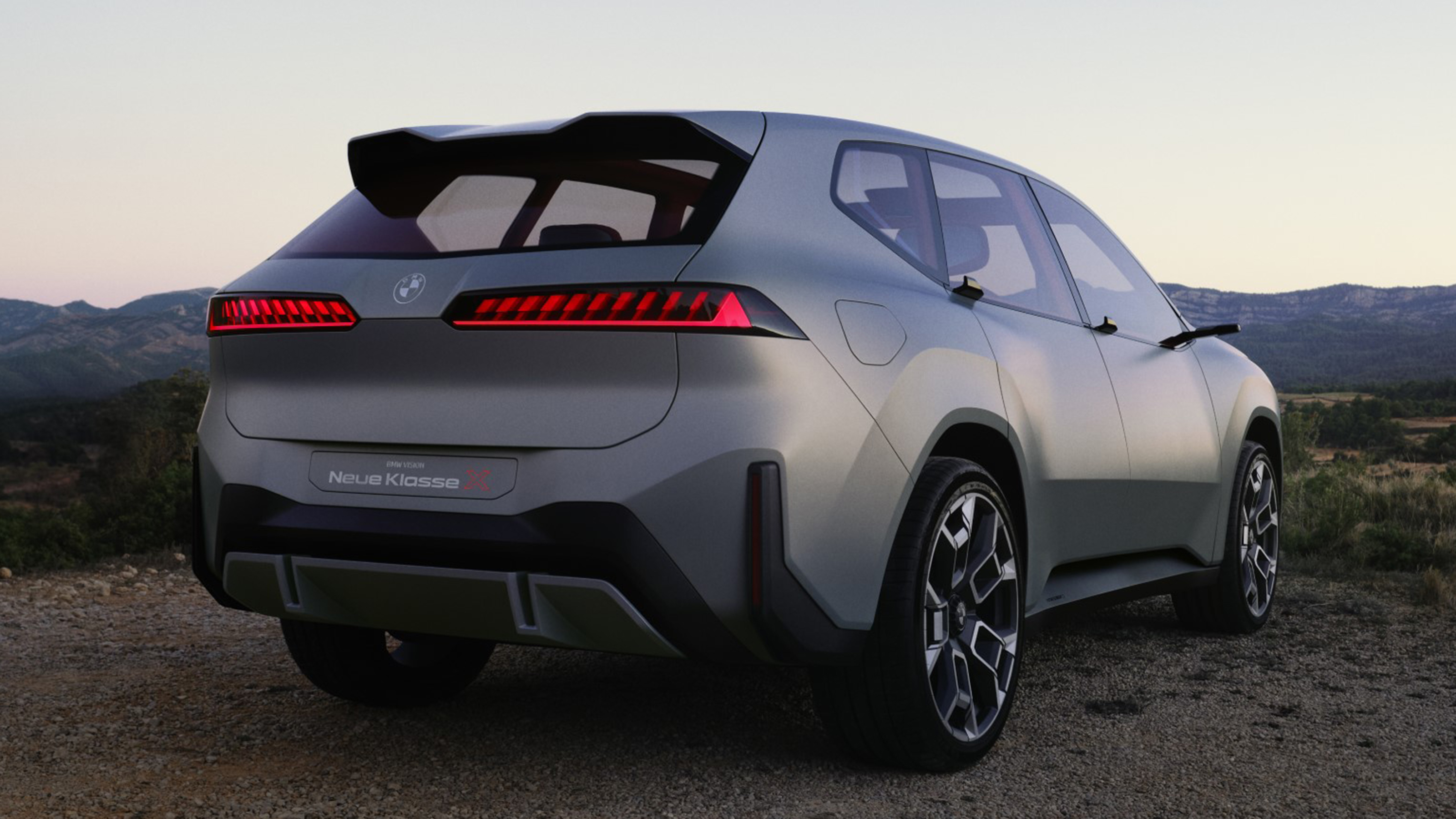 BMW Vision Neue Klasse X static rear quarter