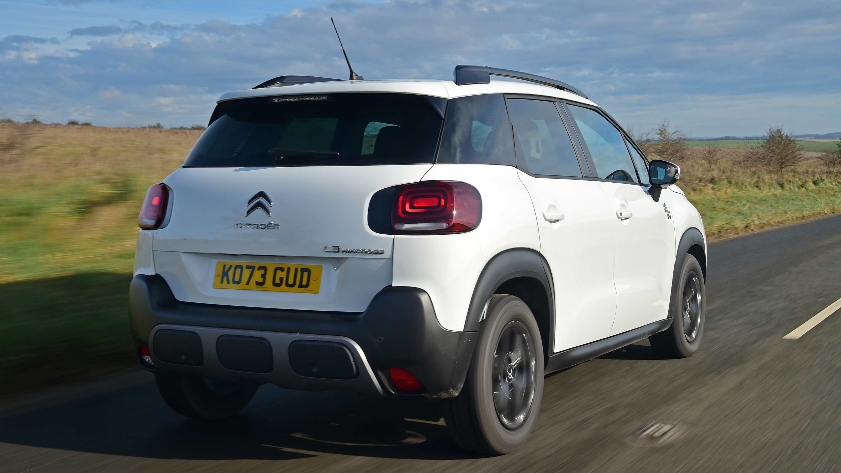Citroen C3 Aircross rear quarter dynamic