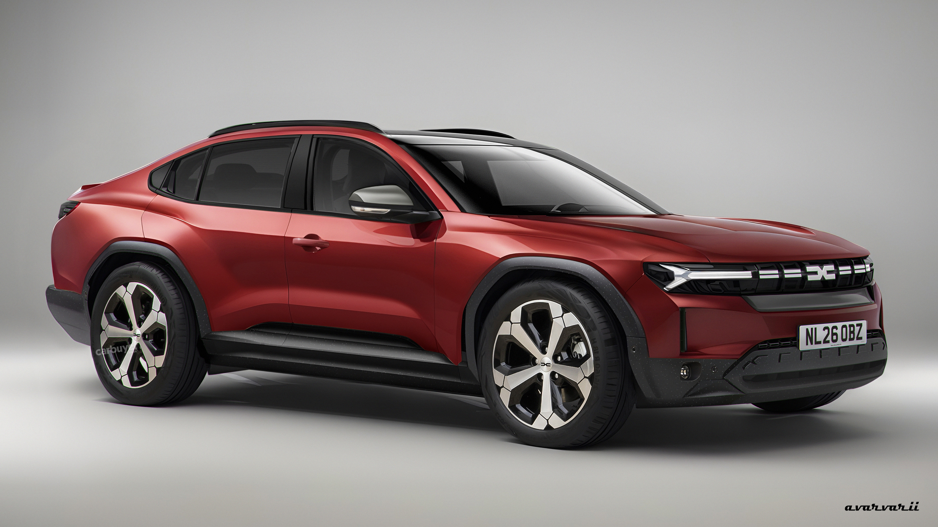 Dacia C-Neo render front quarter