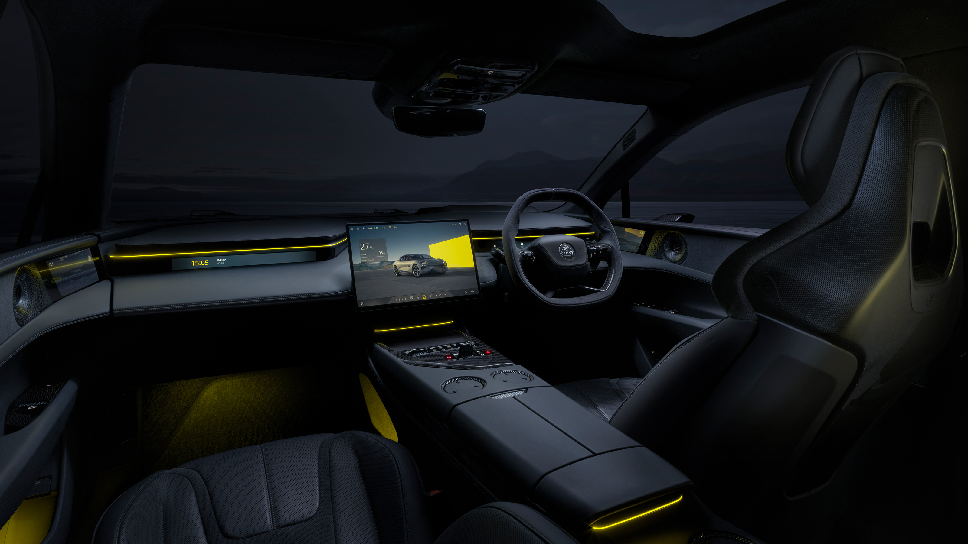 Lotus Emeya interior