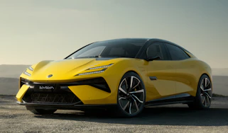 Lotus Emeya front quarter