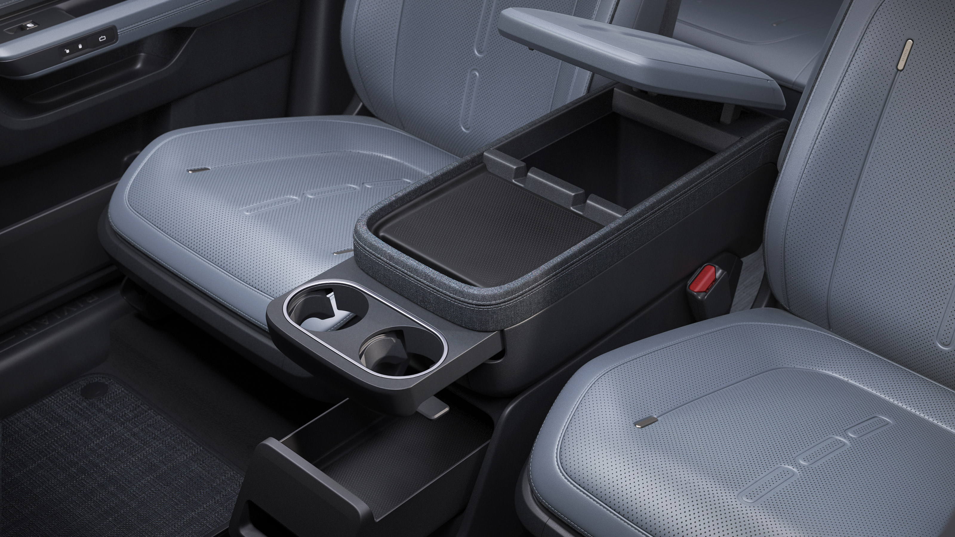 Rivian R2 centre console