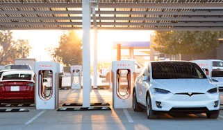 tesla supercharger