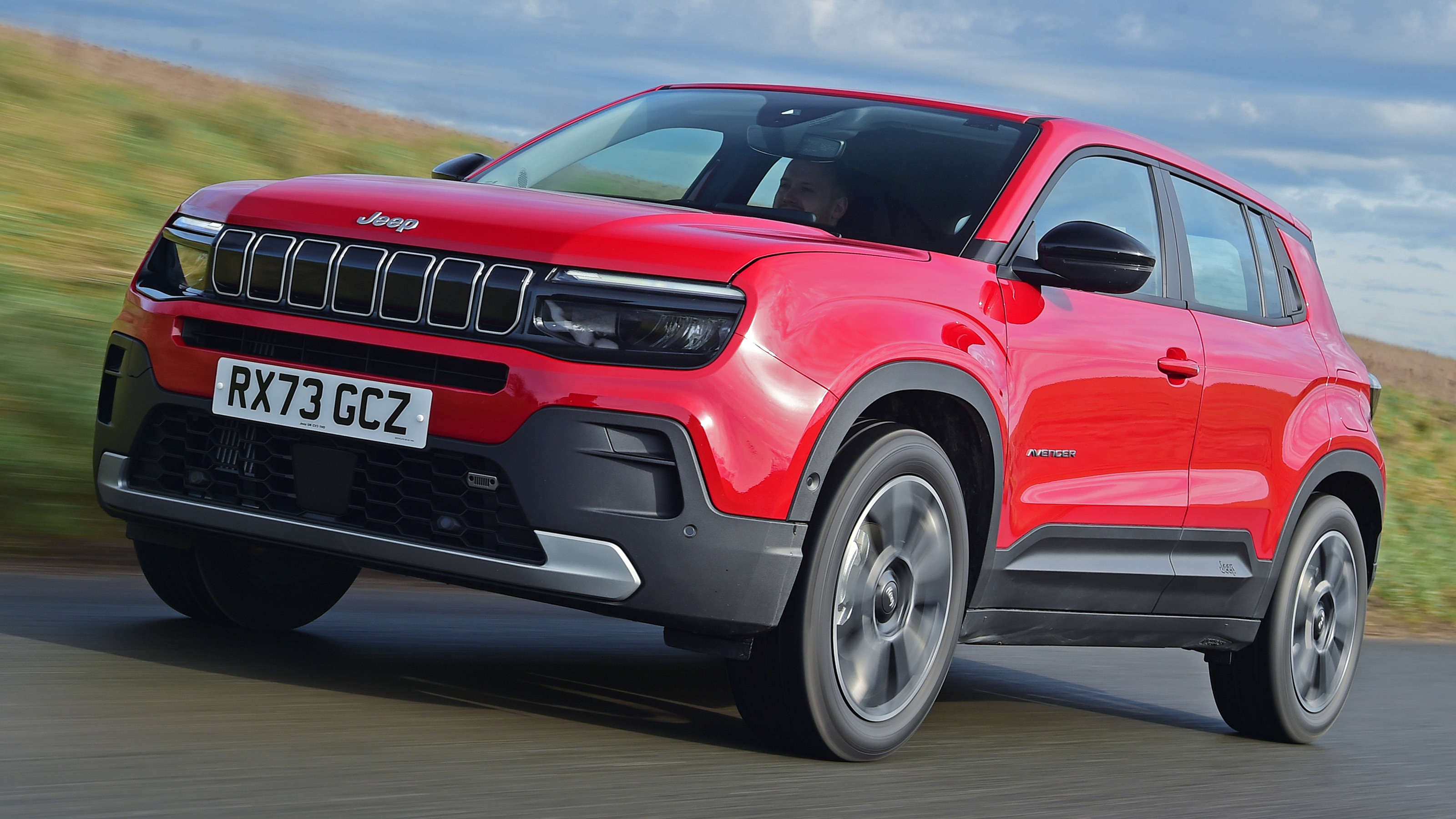 Jeep Avenger petrol front 3/4