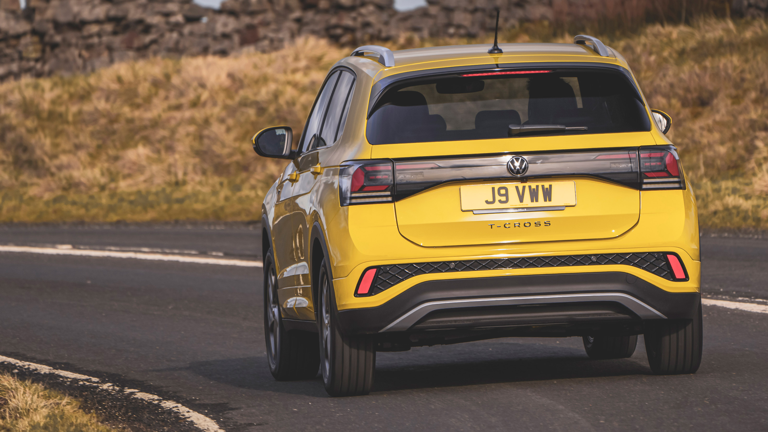 Volkswagen T-Cross rear cornering