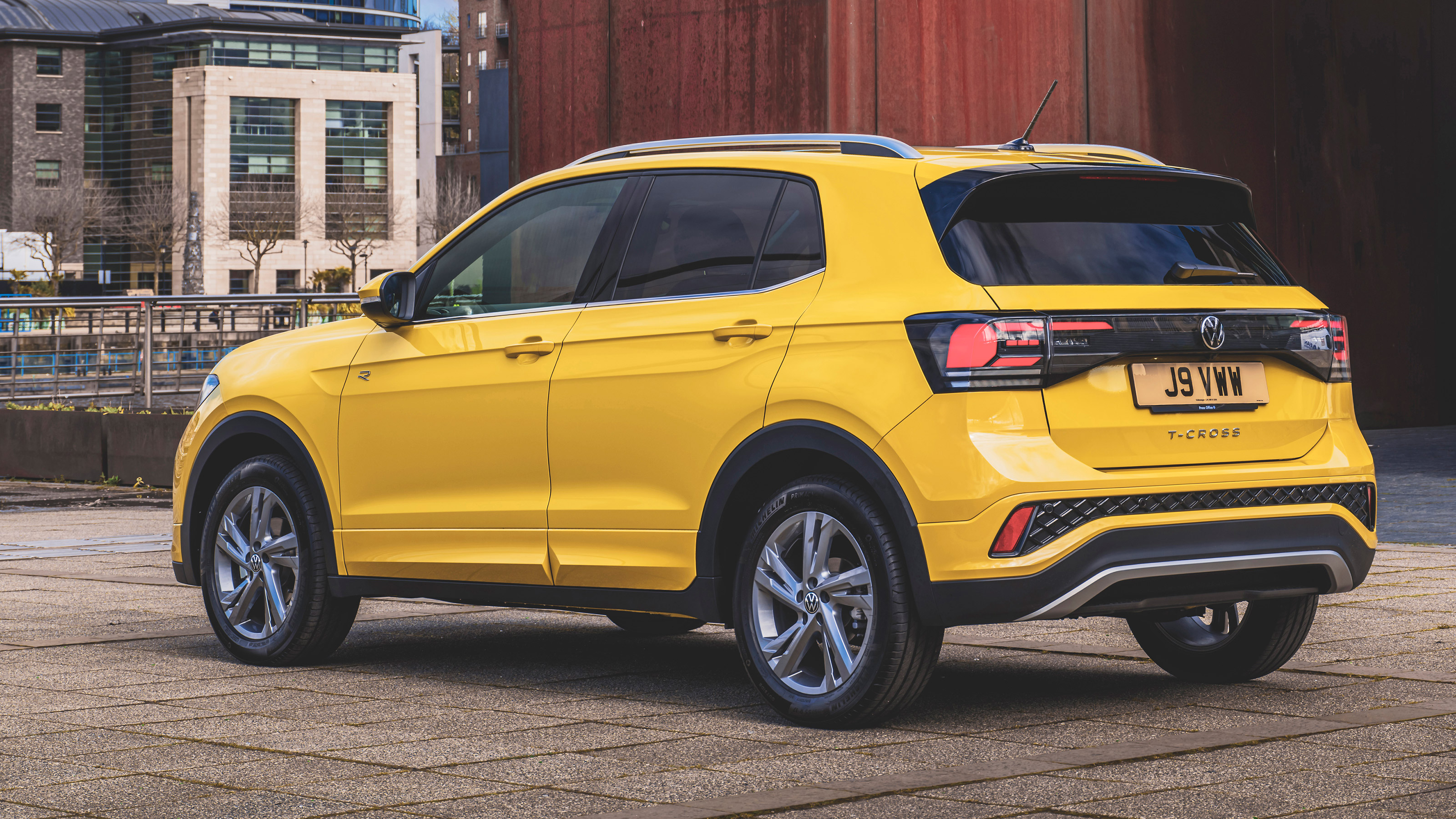 Volkswagen T-Cross rear 3/4 static