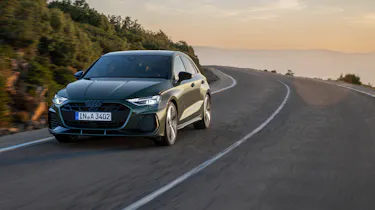 Audi A3 driving