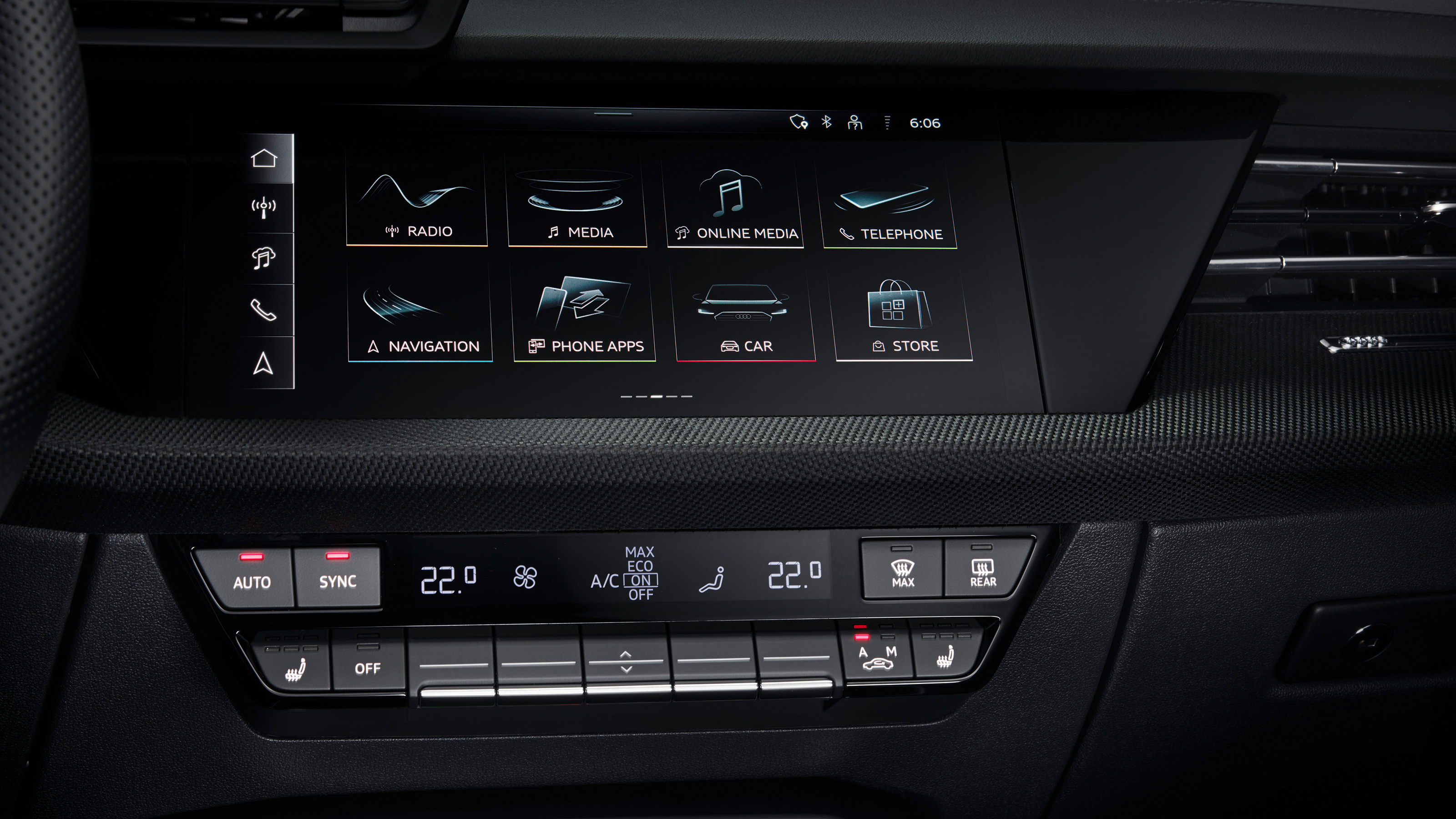 Audi A3 infotainment
