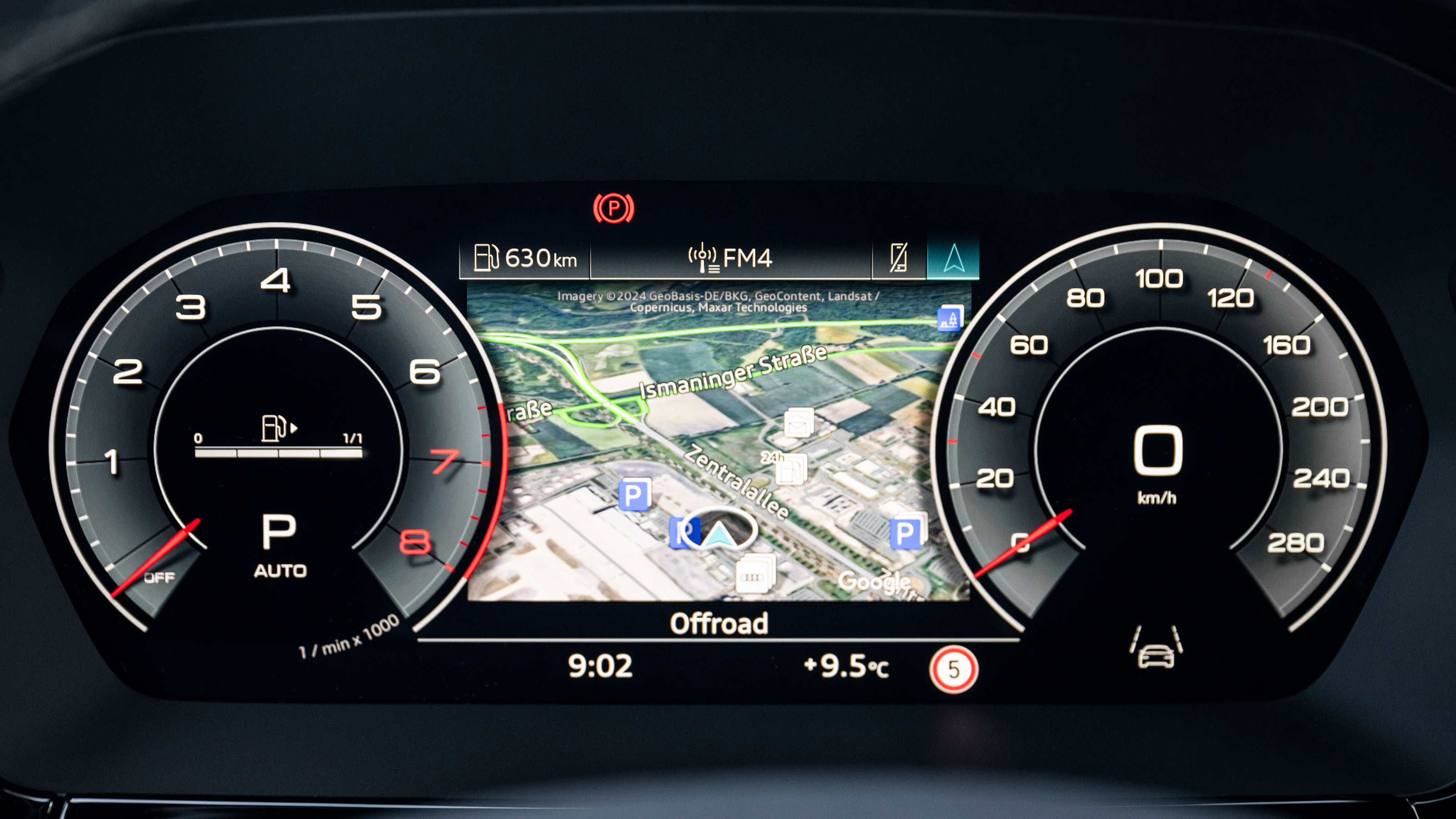 Audi S3 Sportback instruments