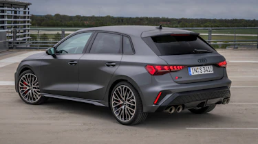 Audi S3 Sportback rear 3/4 static 2