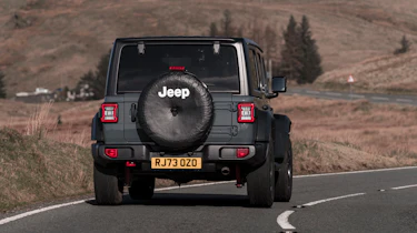 Jeep Wrangler rear handling