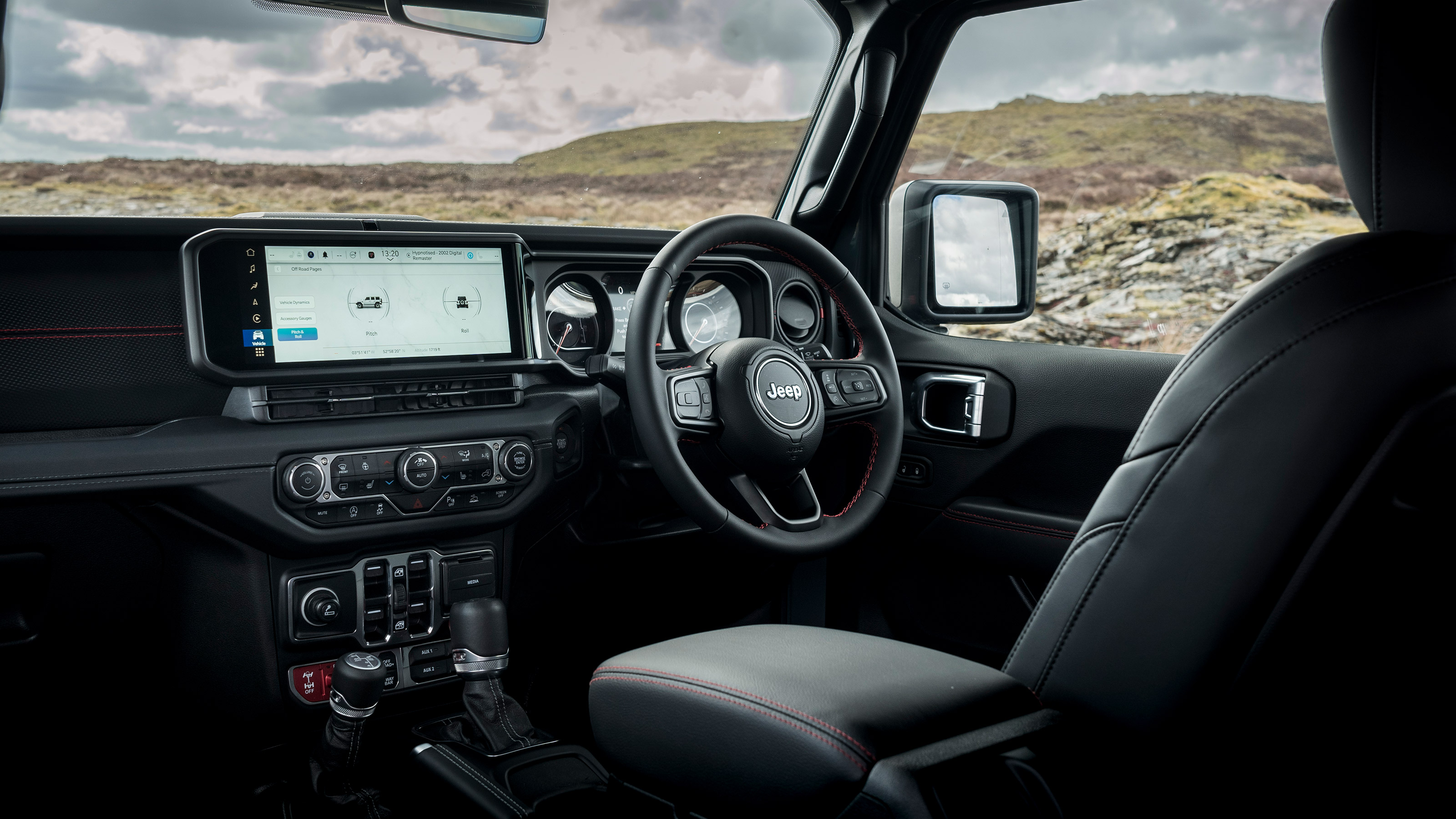 Jeep Wrangler interior