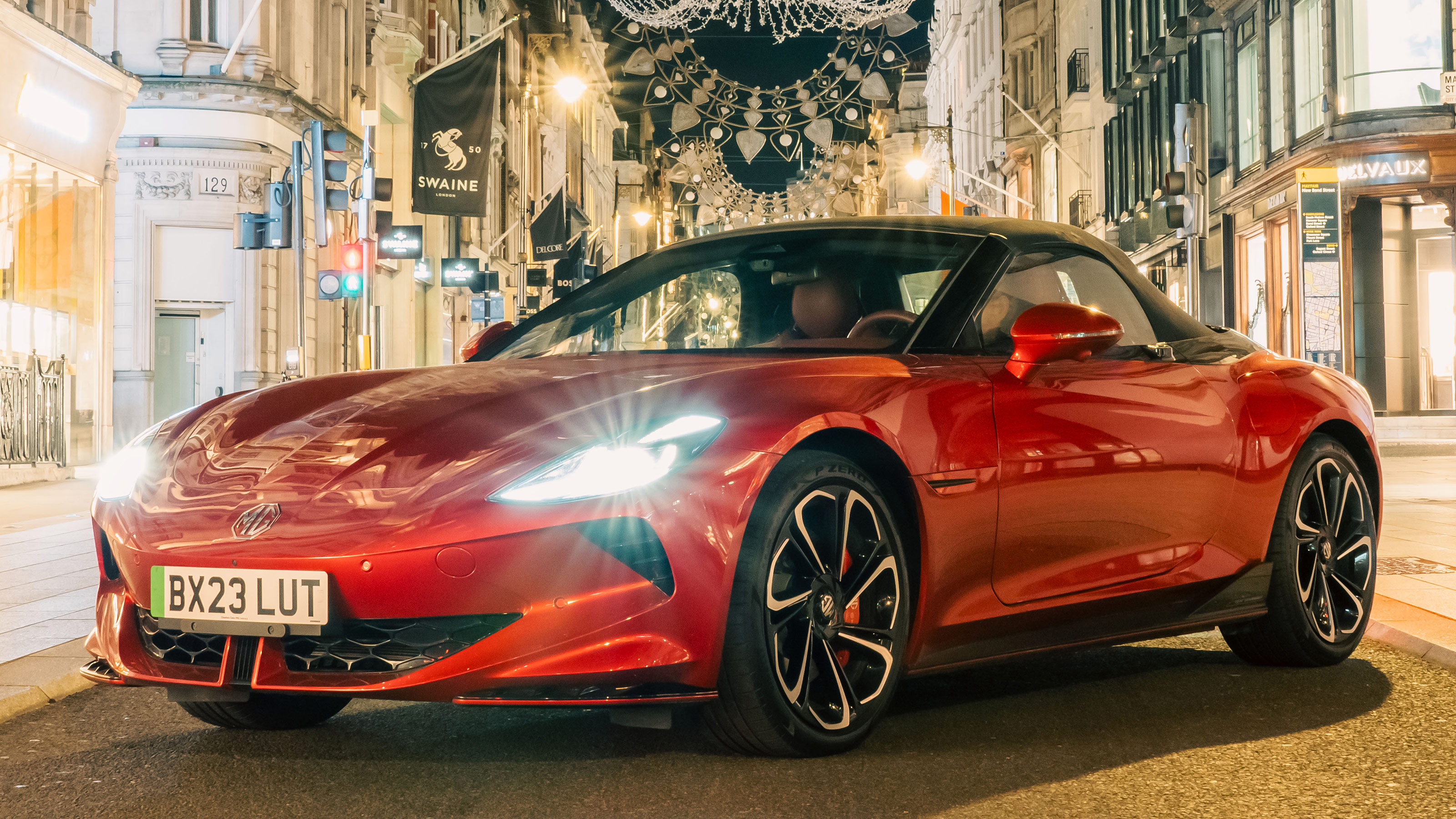 MG Cyberster front quarter