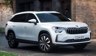 New Skoda Kodiaq front quarter