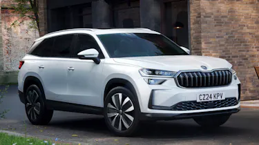 New Skoda Kodiaq front quarter