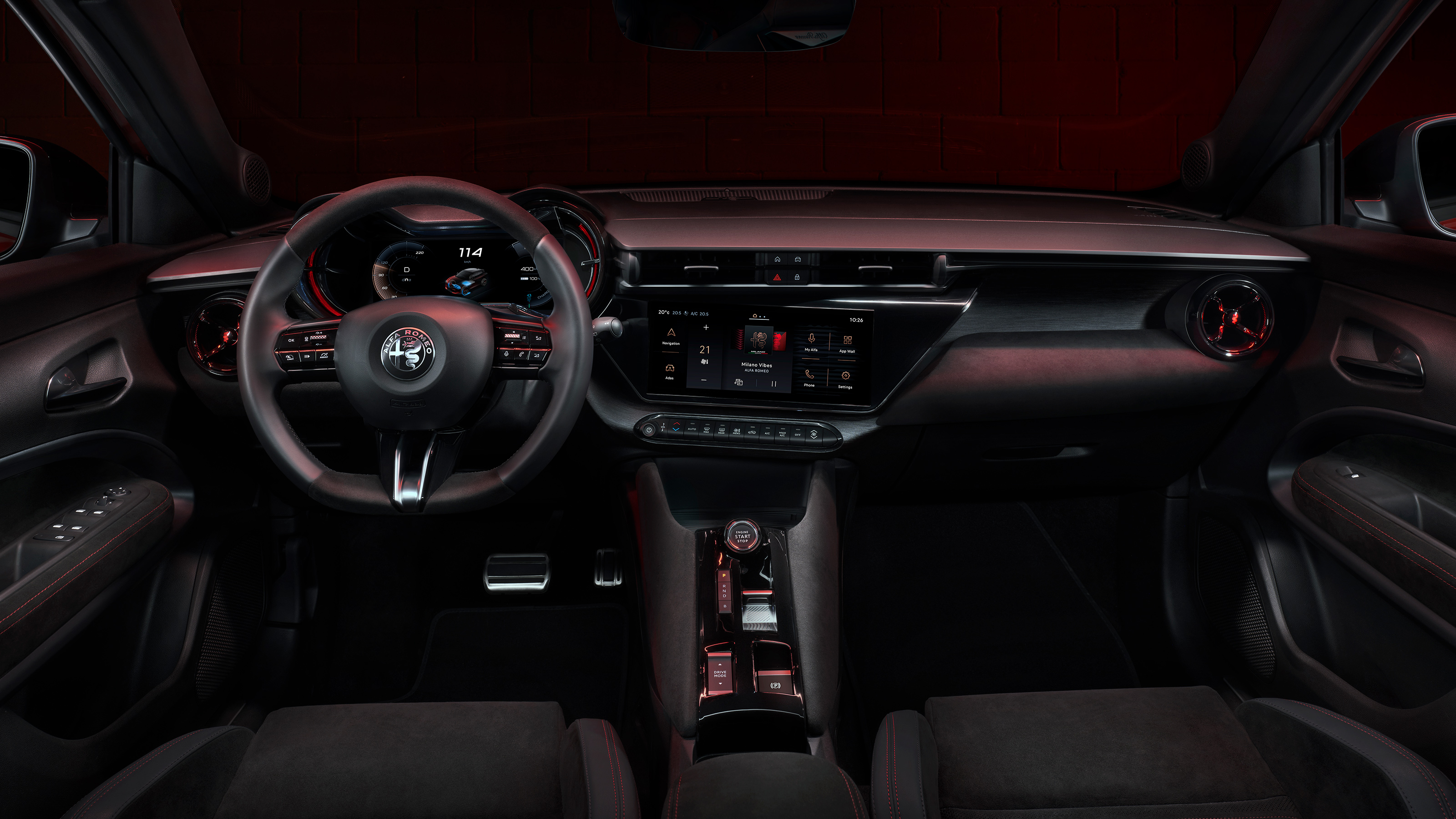 Alfa Romeo Milano interior