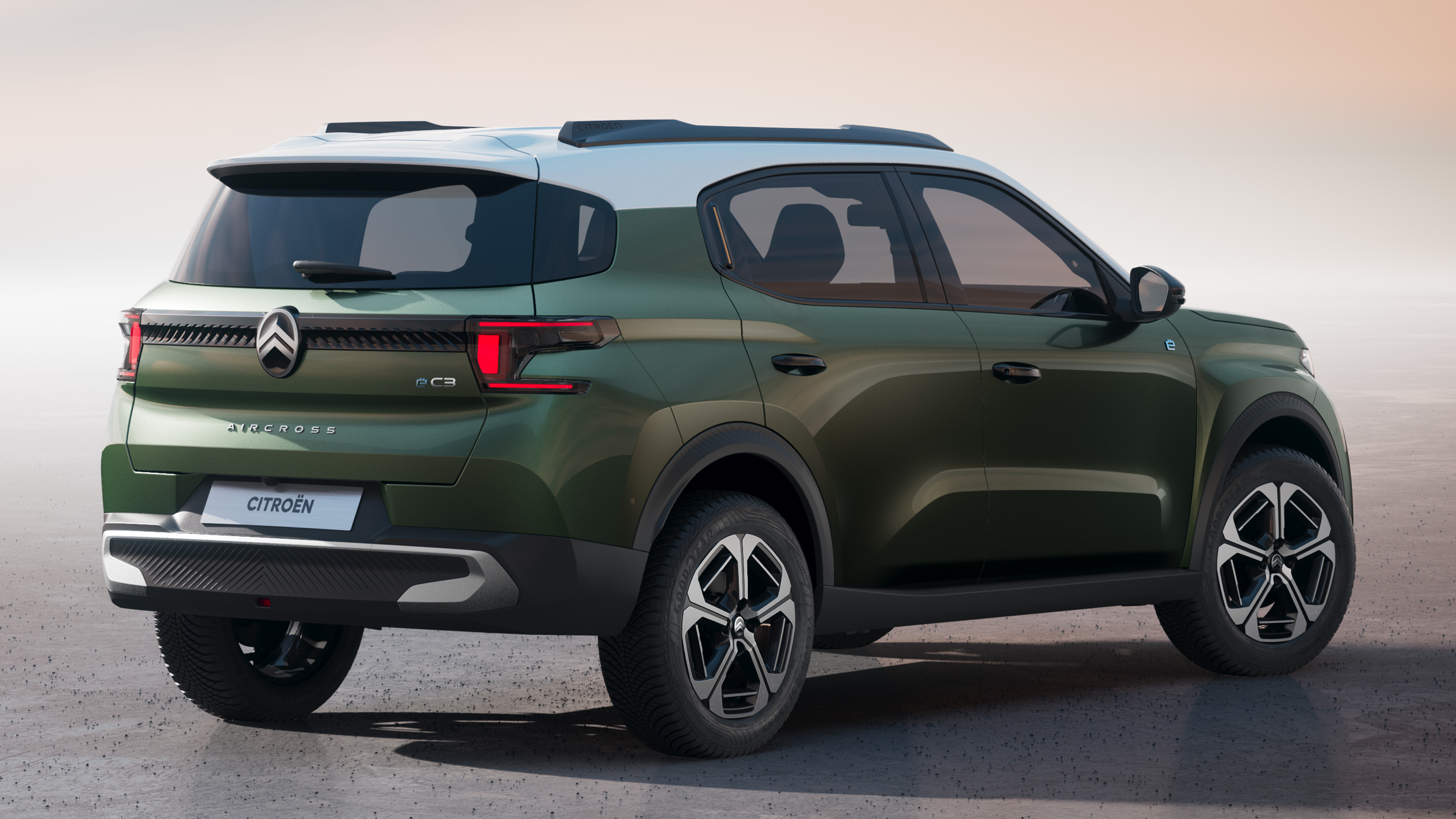 Citroen C3 Aircross rear quarter