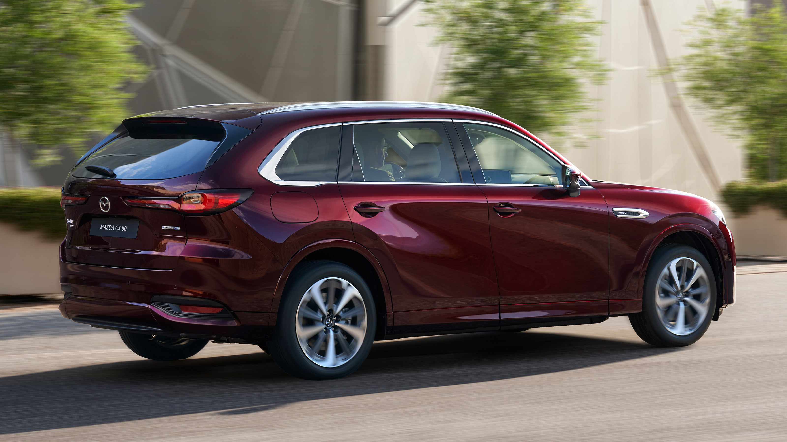 Mazda CX-80 rear quarter