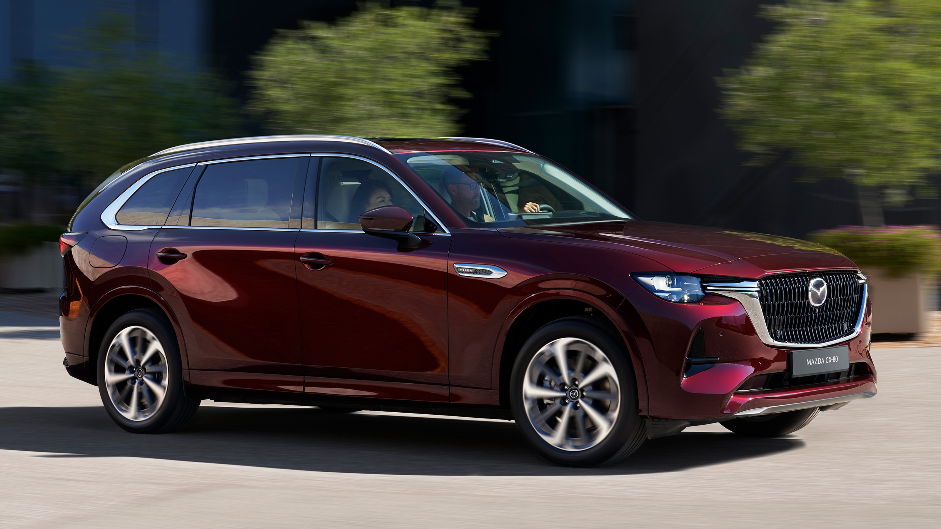 Mazda CX-80 front quarter