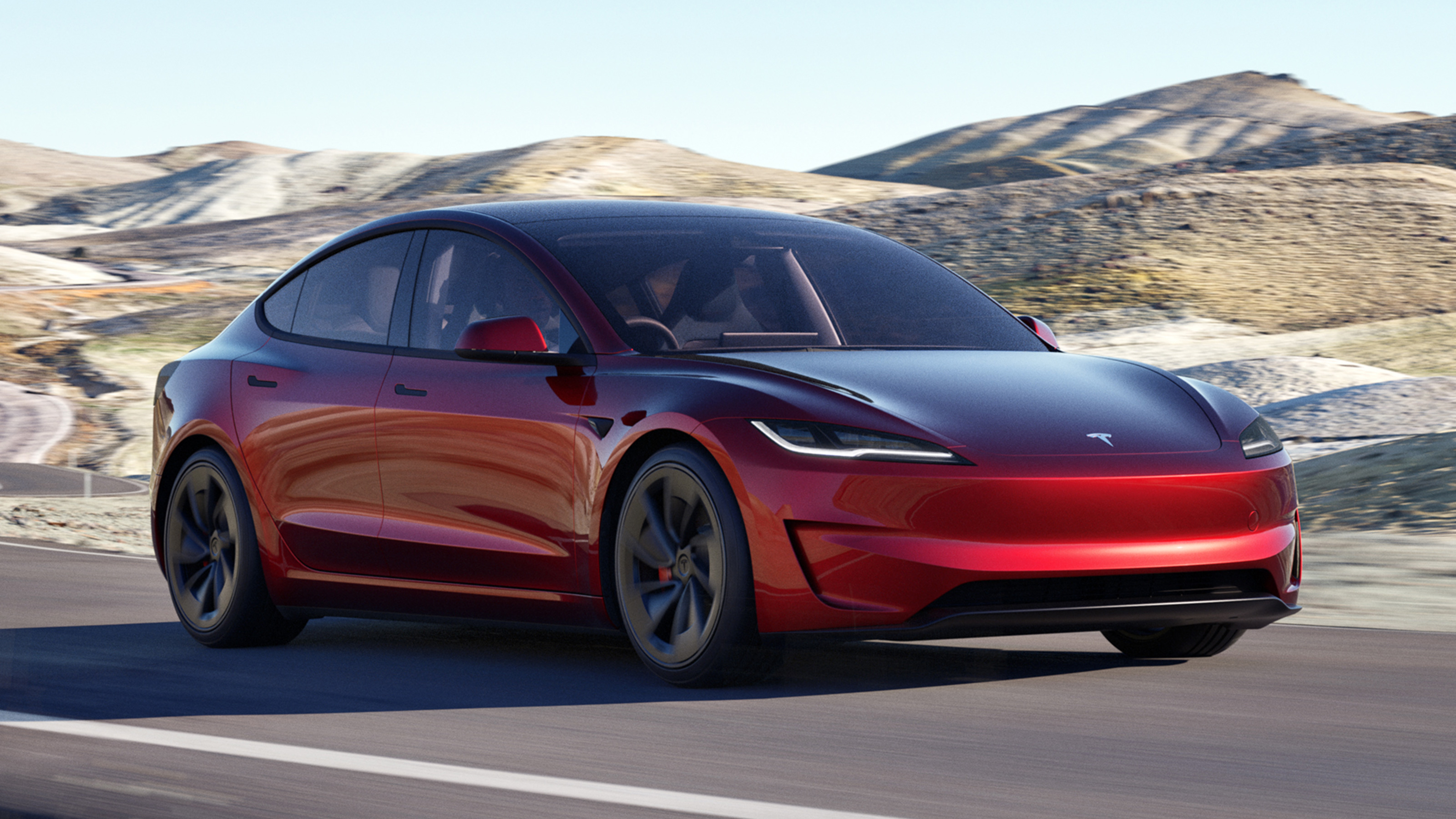 Tesla Model 3 Performance front quarter