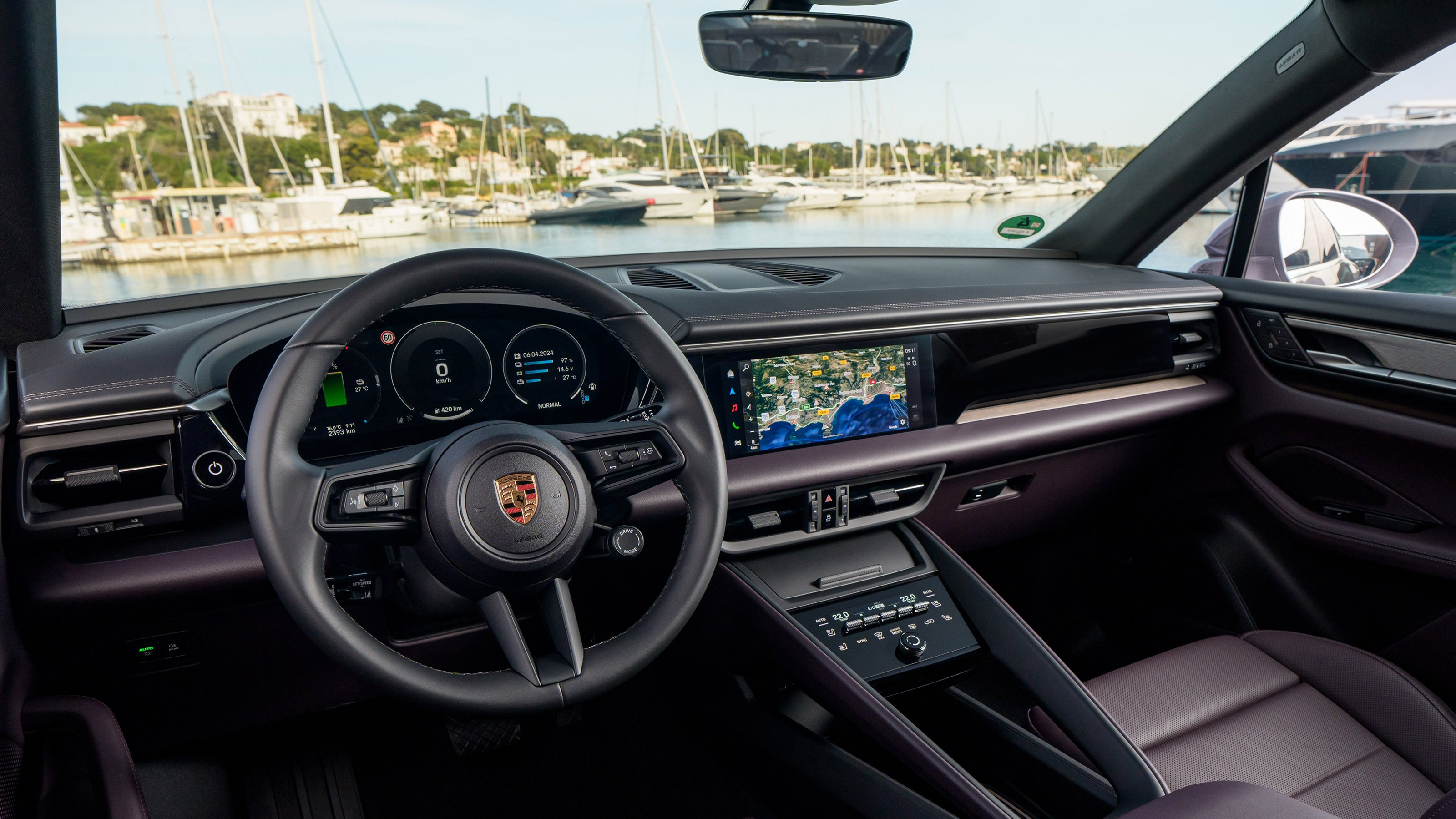 Porsche Macan Electric dashboard