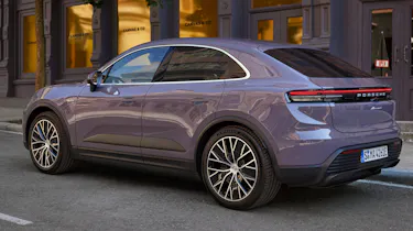 Porsche Macan Electric rear 3/4 static