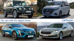 The cars with the biggest boots