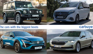 The cars with the biggest boots