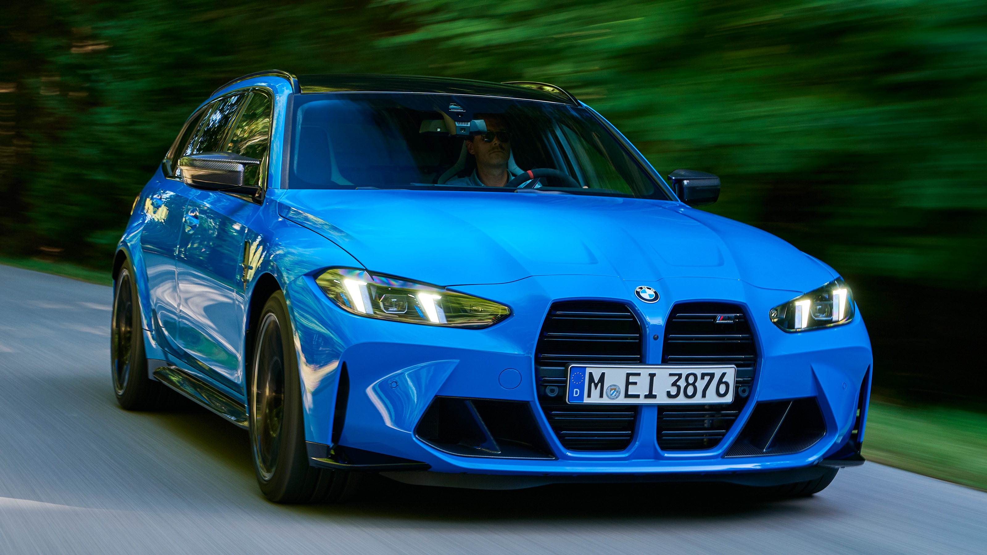 2024 BMW M3 front quarter