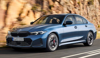 2024 BMW 3 Series front quarter