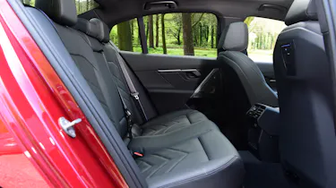 BMW 5 Series rear seats