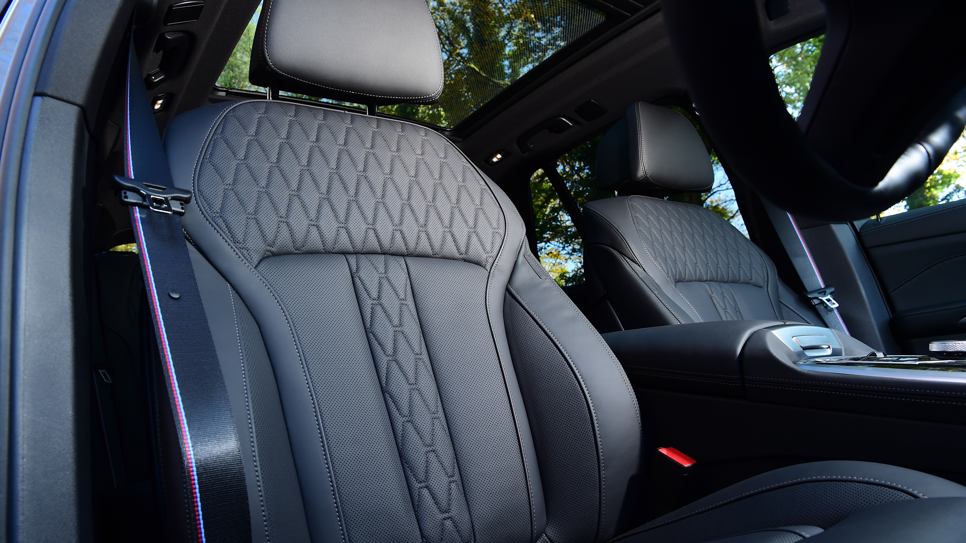 BMW X5 front seats