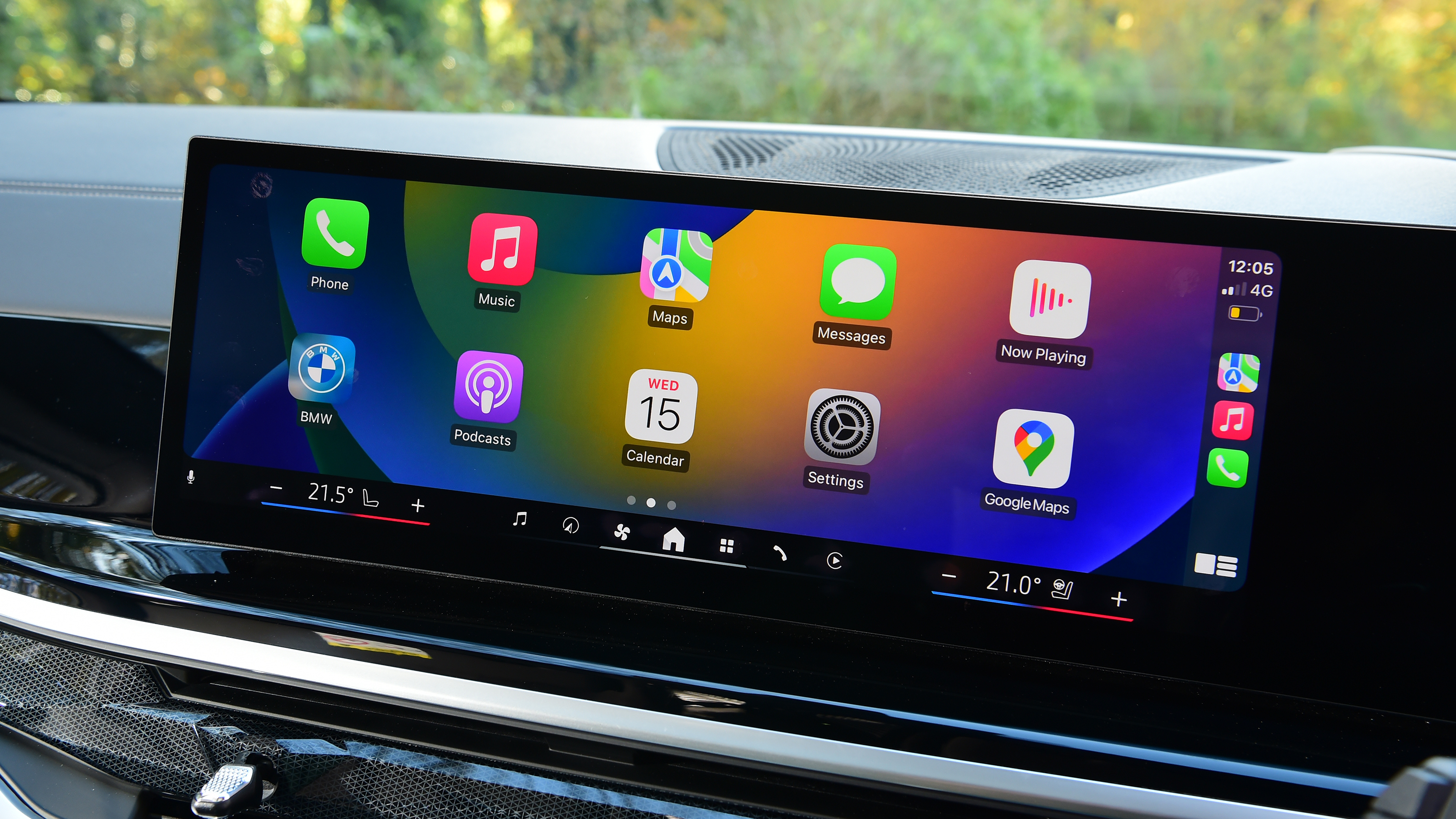 BMW X5 infotainment