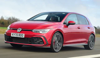 VW Golf GTI front quarter