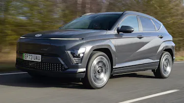 Hyundai Kona Electric driving