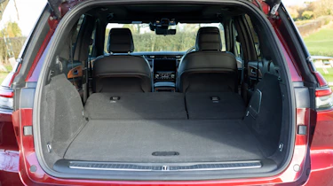 Jeep Grand Cherokee boot seats folded