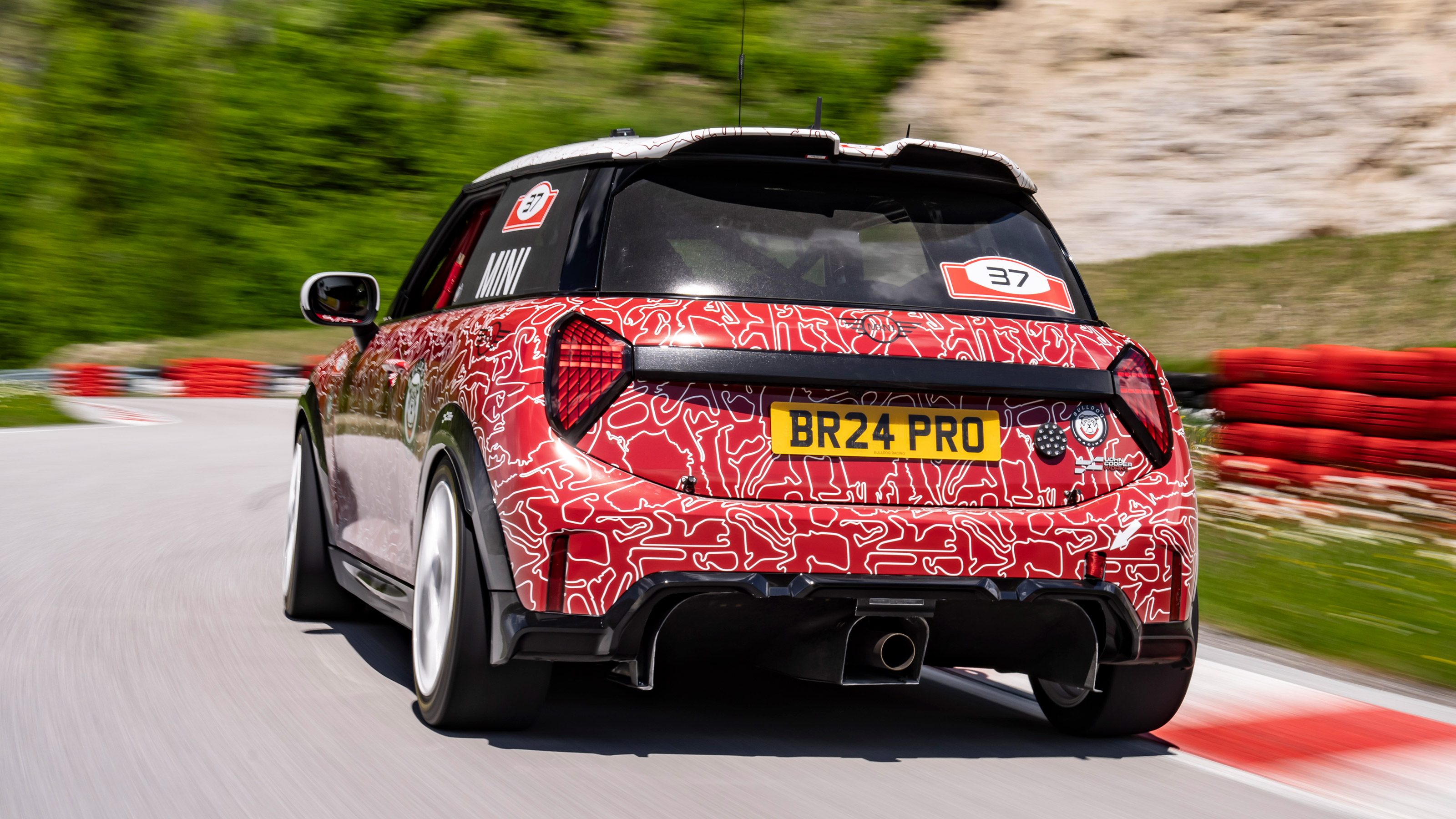 MINI John Cooper Works camo rear quarter 2