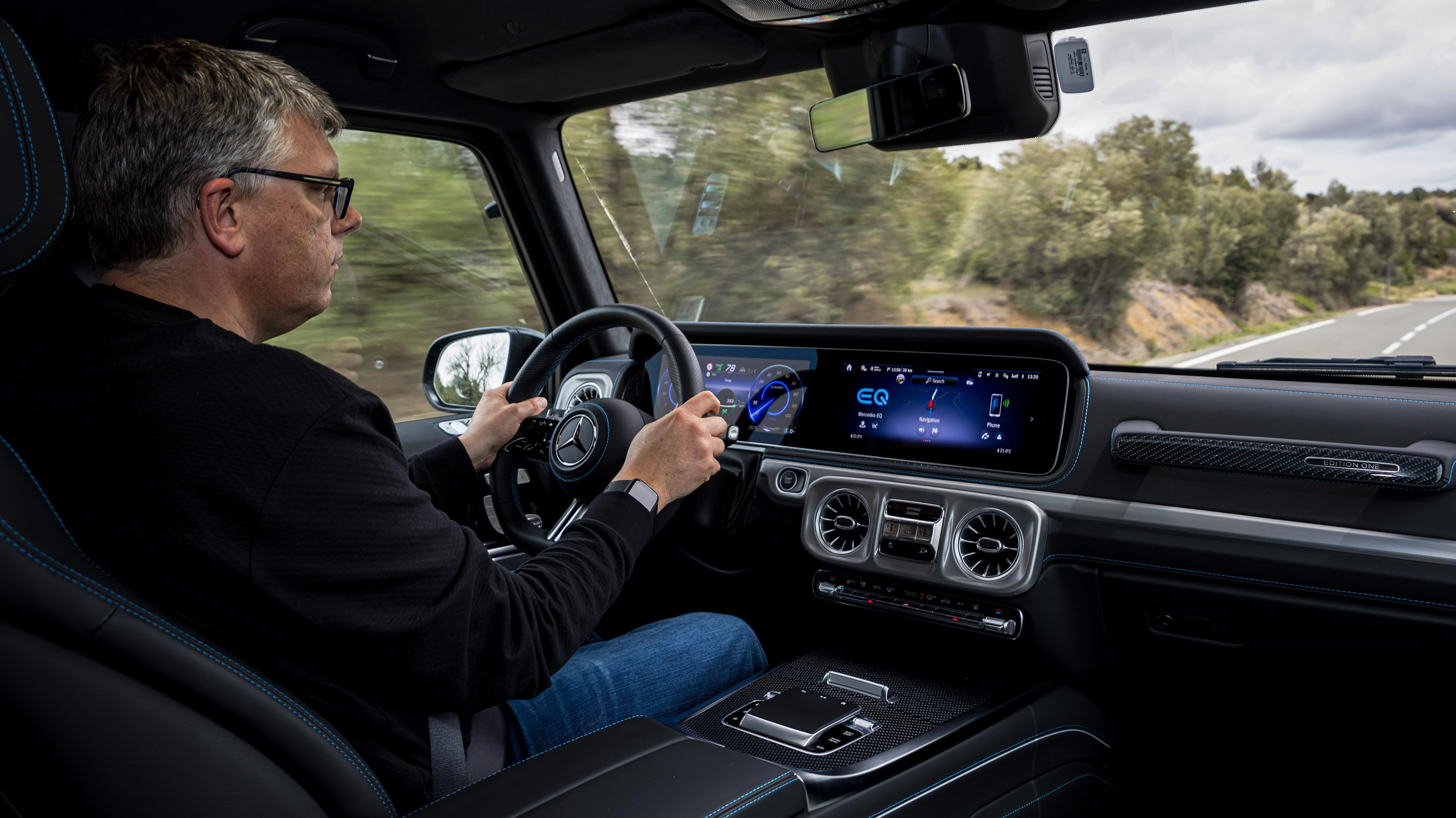 Mercedes G-Class interior staff