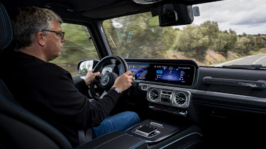 Mercedes G-Class interior staff