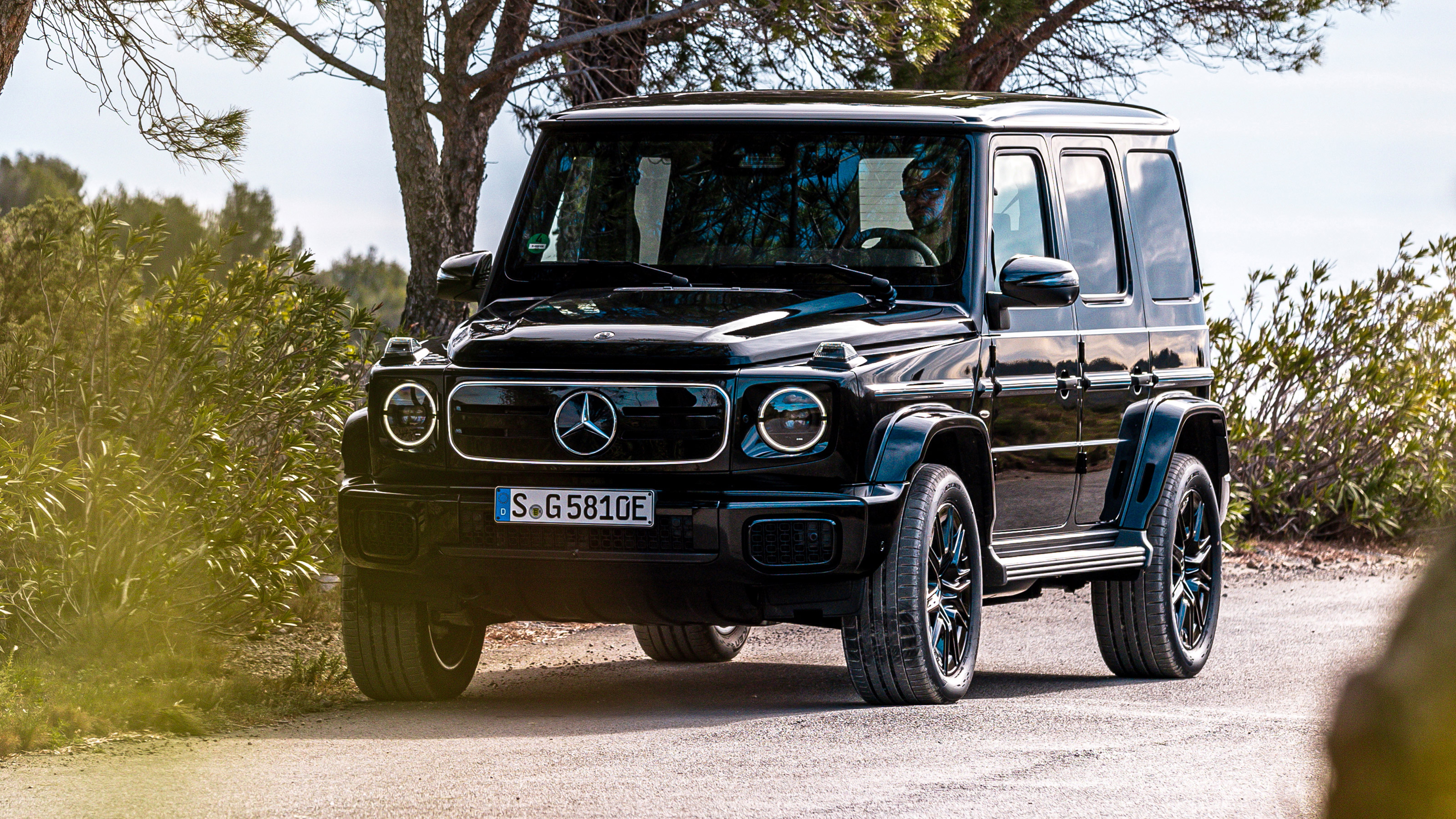 Mercedes G-Class driving