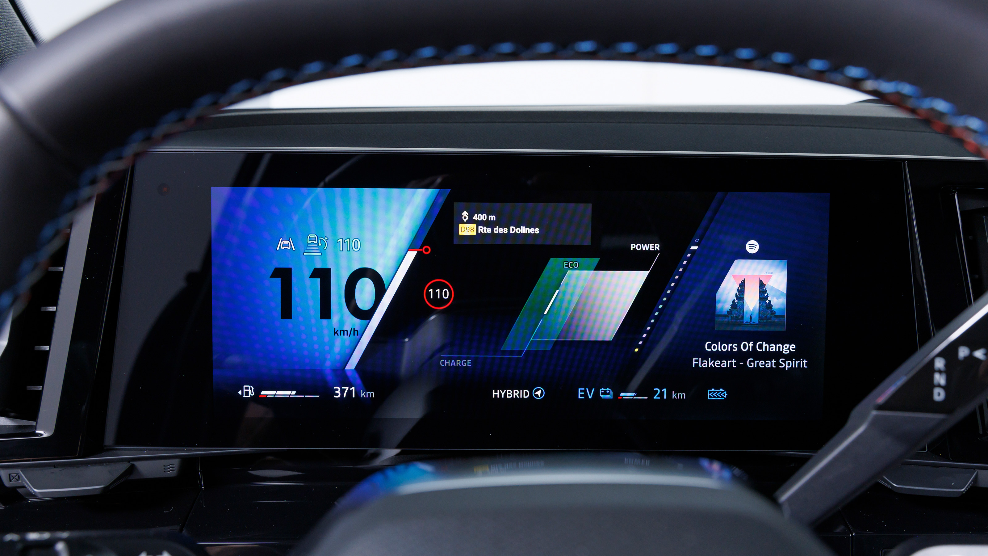 renault Rafale gauge cluster