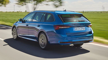 Skoda Octavia Estate facelift rear quarter