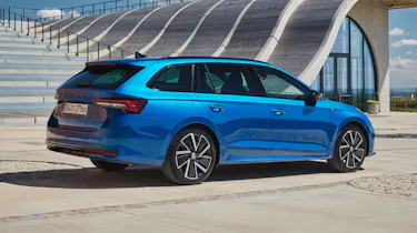 Skoda Octavia Estate facelift rear quarter static