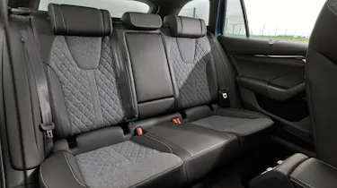 Skoda Octavia Estate facelift rear seats