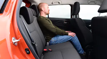 Suzuki Swift UK rear seats staff