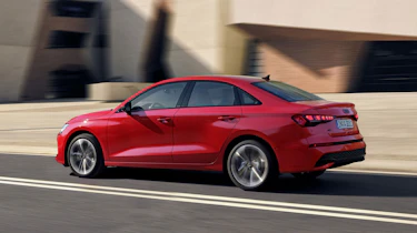 Audi A3 saloon side panning