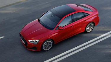 Audi A3 saloon overhead