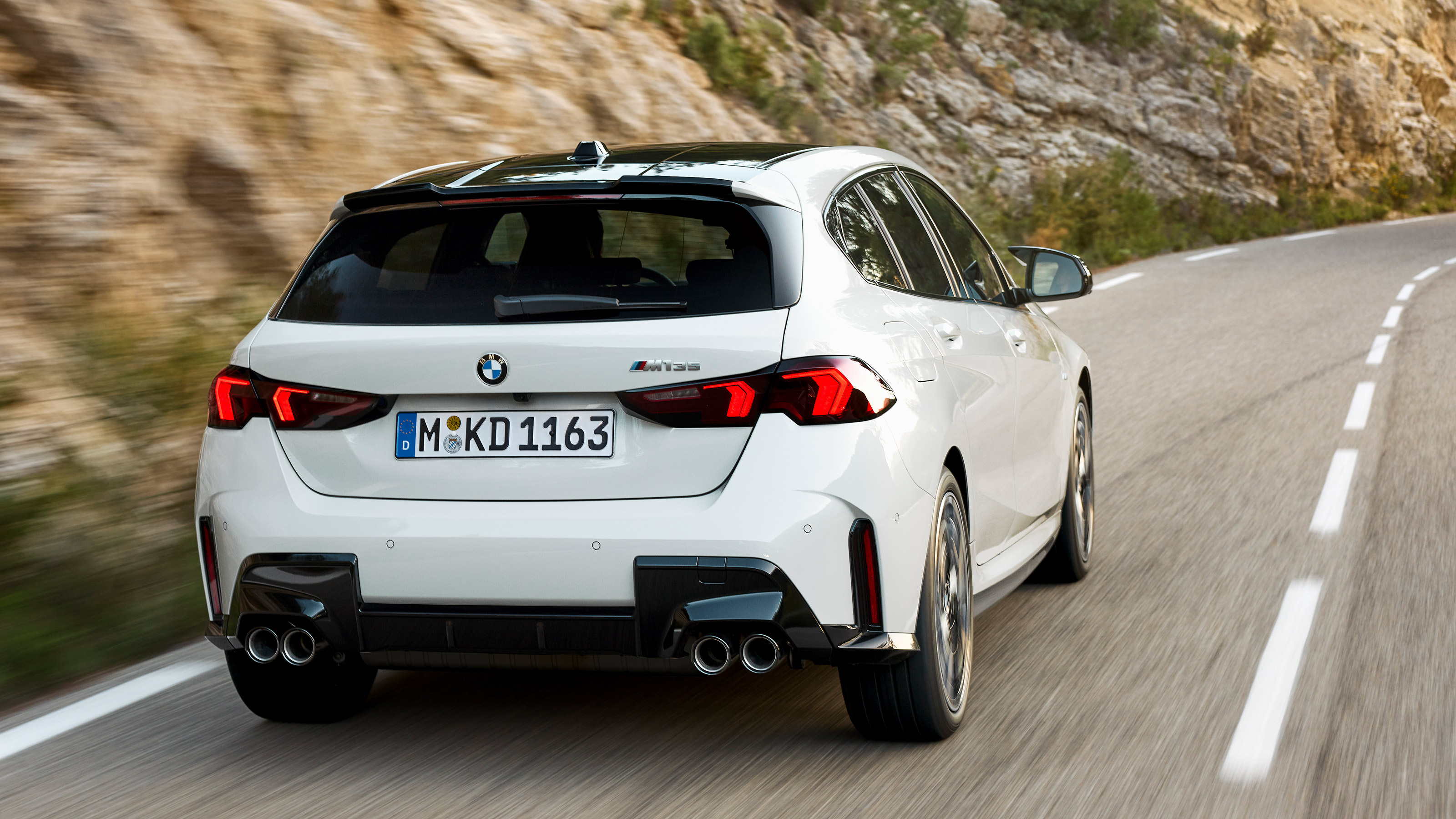 BMW 1 Series M135 rear quarter